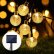 5M 30 LED Solar String Light Outdoor Lighting Warm White Party Garden Decoration