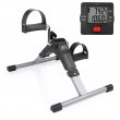 Folding Pedal Exerciser Mini Exercise Bike Indoor Fitness Arm and Leg Digital Display